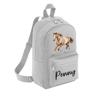 canvas mini backpack horses Mini Horse Backpack