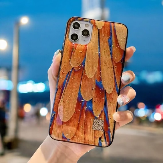 Glitter Case Gold Iphone 12 Cases Orange Blue Feathers, Sparkly IPhone Case, Resin Glitter IPhone Glitter Case Gold Iphone 12 Cases Orange Blue Feathers, Sparkly IPhone Case, Resin Glitter IPhone