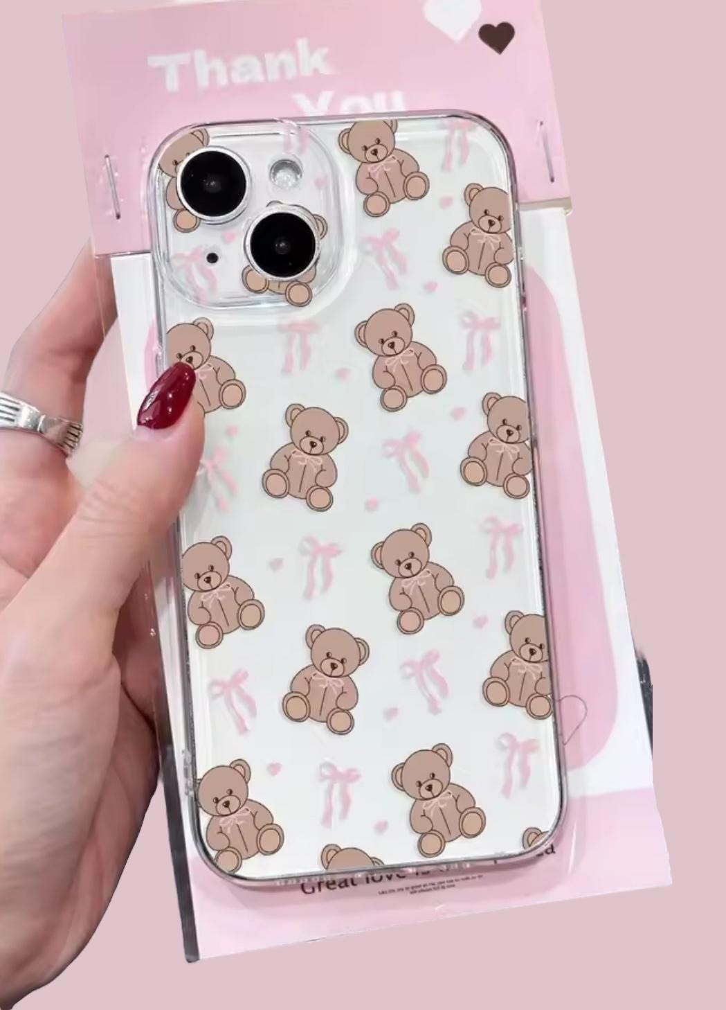 Pink Teddy Bear, Clear iPhone Case, for iPhone 16 15 14 13 12 11 Pro Max Case Gift for Unisex Men Silicone Cover 7 8 Plus XR XS SE, Korean - Etsy Pink Teddy Bear, Clear iPhone Case, for iPhone 16 15 14 13 12 11 Pro Max Case Gift for Unisex Men Silicone Cover 7 8 Plus XR XS SE, Korean - Etsy