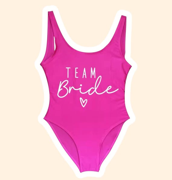 Bride Squad Swimsuits The Bride Bride Squad Swimsuit, Bride To Be