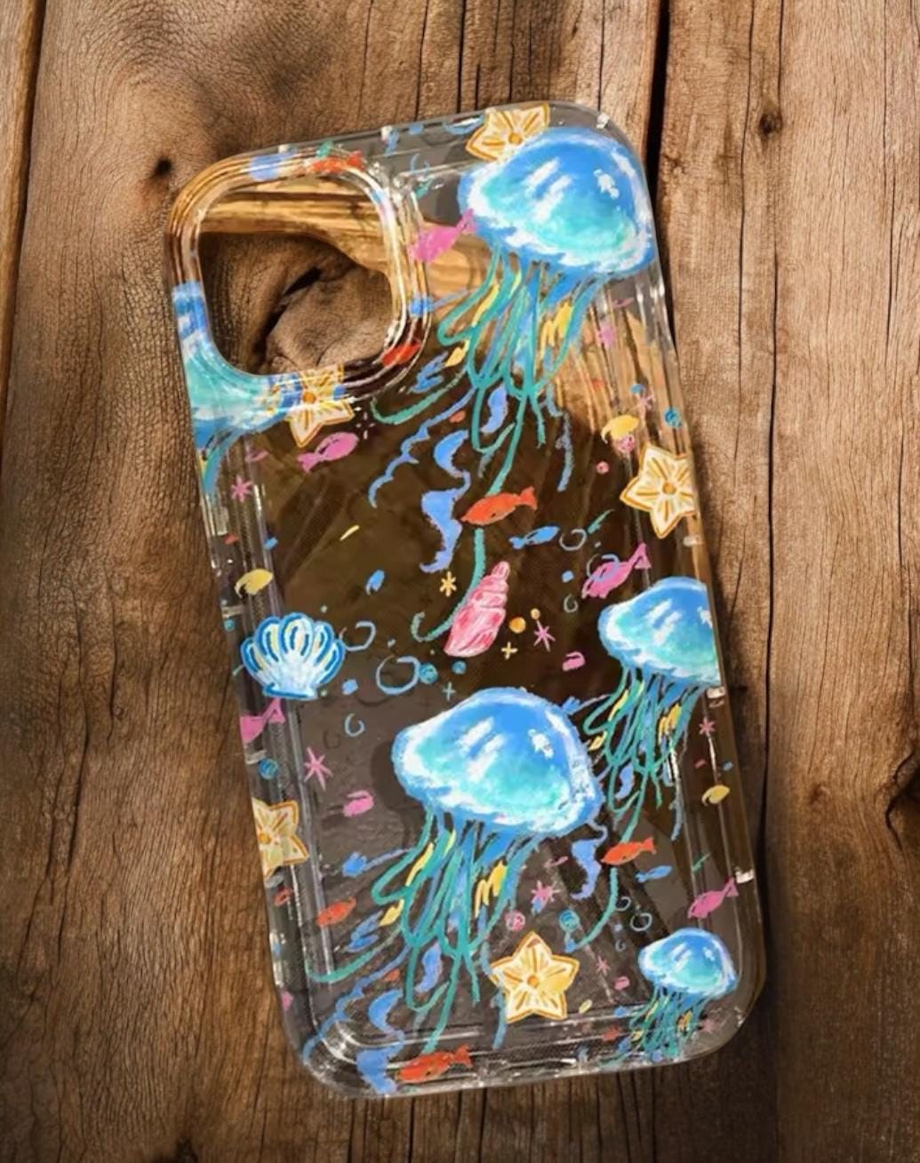 Blue Jellyfish, Jelly Fish, Ocean Theme, Clear iPhone Case For iPhone 16 16E 15 14 13 12 11 7 8 Pro Max XR X Case, Silicone TPU, Korean Case Blue Jellyfish, Jelly Fish, Ocean Theme, Clear iPhone Case For iPhone 16 16E 15 14 13 12 11 7 8 Pro Max XR X Case, Silicone TPU, Korean Case