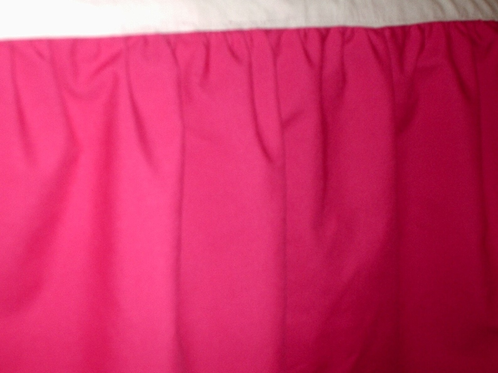 Handmade Solid Color Crib Skirt / Dust Ruffle Etsy