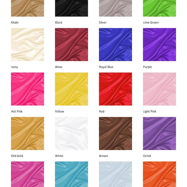 Satin Fitted Crib Sheet - Satin Nursery Items - Satin Baby Items - Satin Bedding - Your Choice of Color