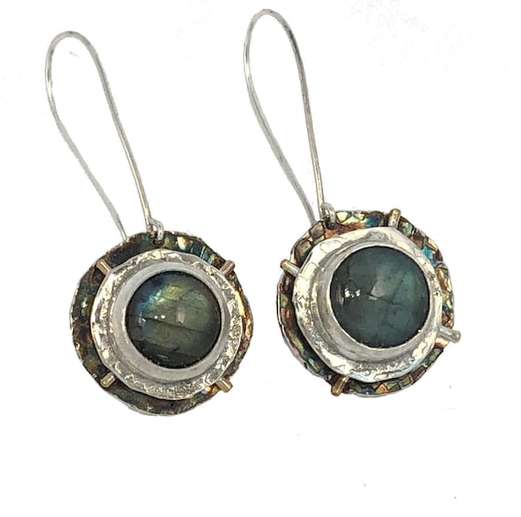 Labradorite drop best sale earrings