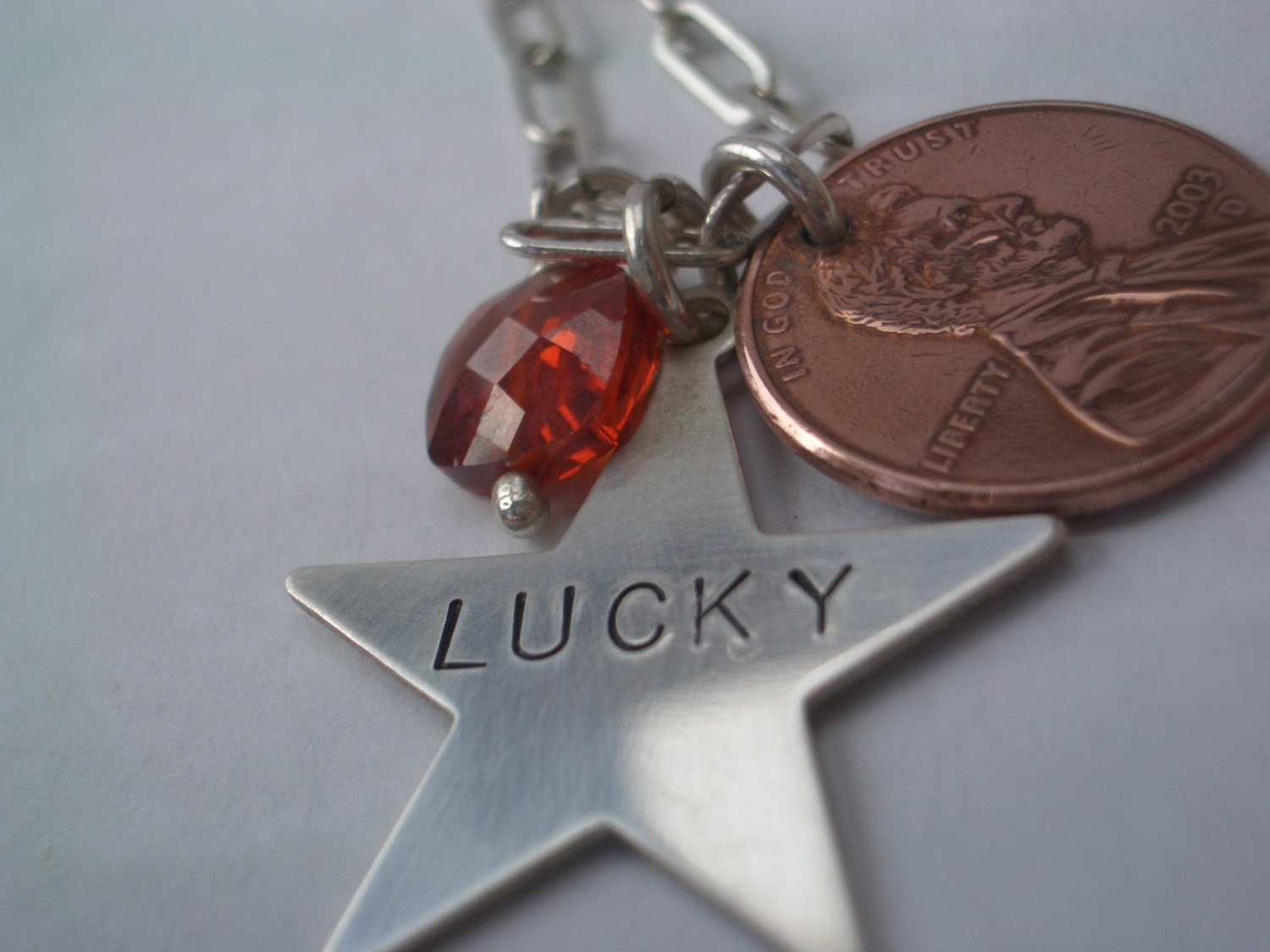 Lucky Charm Necklace by Donnaodesigns Etsy