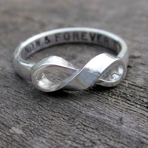 Original NOW & FOREVER Infinity Ring by donnaodesigns image 3