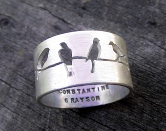 Personalized Mother's Ring by donnaodesigns