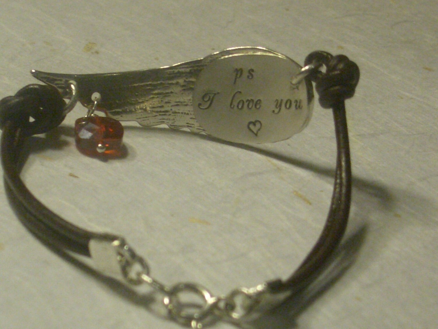 Bracciale Rigido In Argento Con Ali D'Angelo E Croce Regolabile Da Uomo - Calvi - Foto 9