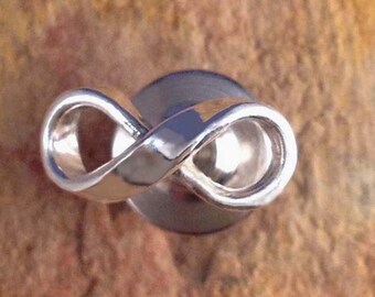 Infinity Tie Tack/Tie Pin/Eternity Symbol/Groomsmen Gift/Fathers Day Gift/Gift for Him/Wedding Gift/Men Accessories/Gift for Father