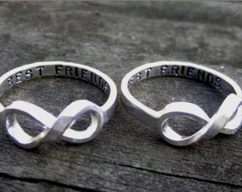 Sale Best Friends Infinity Rings