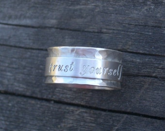 Custom Sterling Spinner Ring for silvst