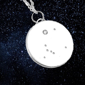 SOLD OUT. Get an email alert when it&#39;s available again. Canis Major Constellations Dog Lover&#39;s Necklace