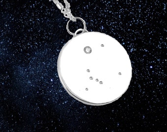 Canis Major Constellations Dog Lover's Necklace