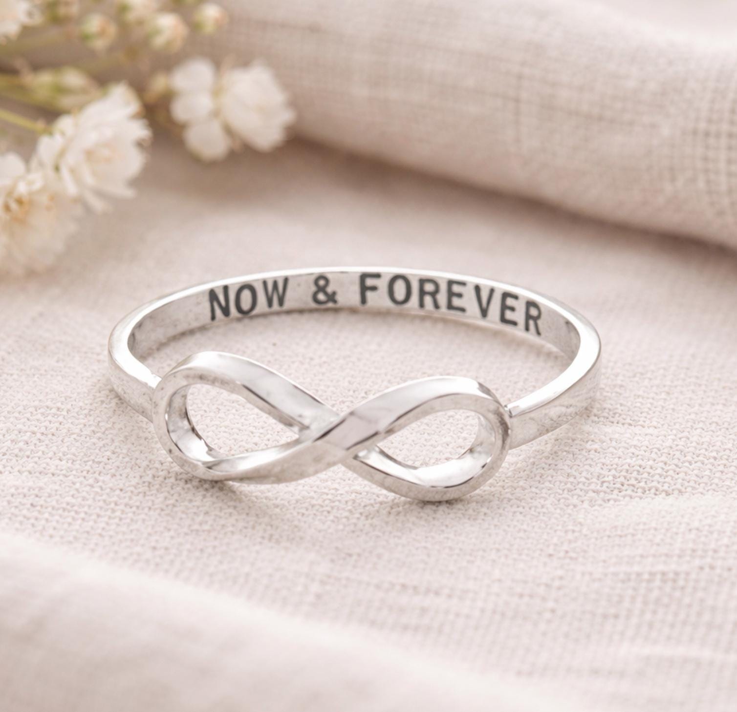 Infinito in Argento Sterling 925 Anello ️ acquista online