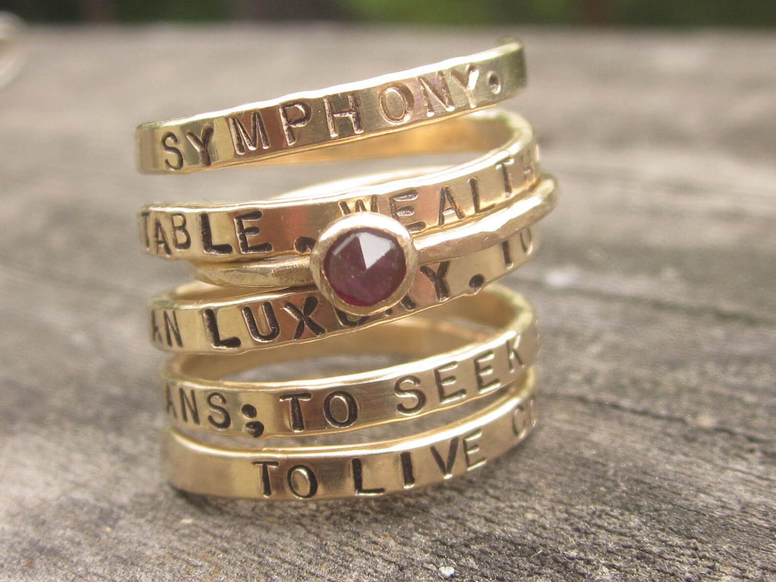 Golden Wrap Around Ring Original by Donnaodesigns Etsy