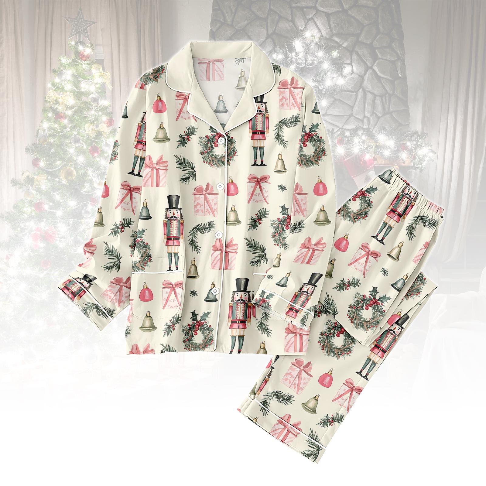 Discover Nutcracker Pajamas Set, Holiday Sleepwear Christmas Pajamas Family, Festive Matching Sleepwear Set, Gift for Everyone