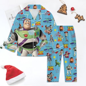 Toy Story Woody Pajamas Set, Jessie Buzz Woody Cartoon Sleepwear, Disney Woody Cartoon Loungewear For Kids, Holiday Family Matching Out