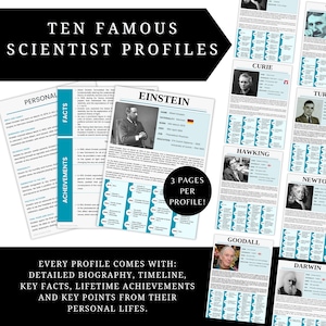 10 perfiles de científicos famosos: los diez legendarios