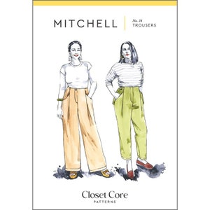 Closet Core MITCHELL TROUSERS NO.34 Size 0-20 Printed Sewing Pattern