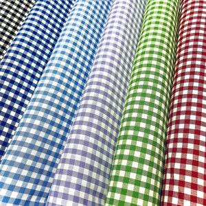 Robert Kaufman CAROLINA GINGHAM 1/4&quot; P-16368 by the 1/2 yard