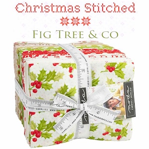 MODA Christmas Stitched Precuts by Fig Tree & Co.