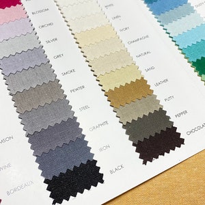 Robert Kaufman ESSEX Linen Cotton Blend fabric by the 1/2 yard, just arrived 8 NEW colors image 5