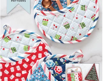 Melissa Mortenson POTHOLDER PARADE Sewing Pattern
