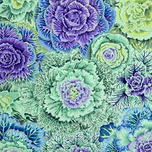 Free Spirit KAFFE FASSETT Collective Brassica PWPJ051 Green by Philip Jacobs