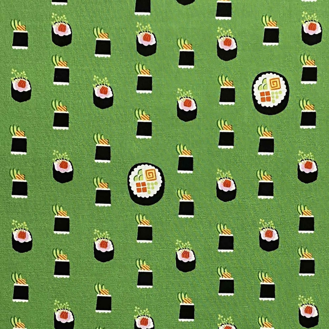 Michael Miller MAKI DC7464 Avocado - Etsy