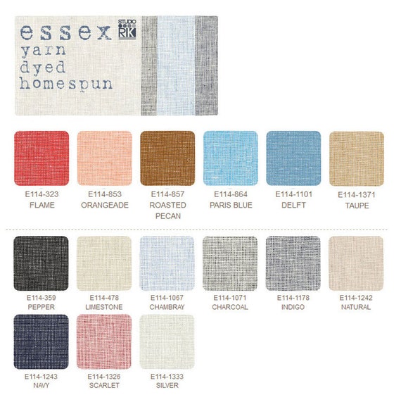 Essex Yarn Dyed Linen Chambray Essex Yarn Dyed Linen Chambray