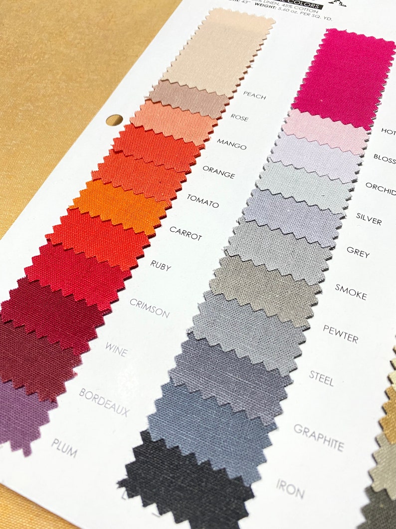 Robert Kaufman ESSEX Linen Cotton Blend fabric by the 1/2 yard, just arrived 8 NEW colors image 4