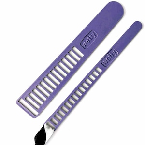 Wefty FABRIC Weaving Needle Set of 2, 1" and 1/2" Purple