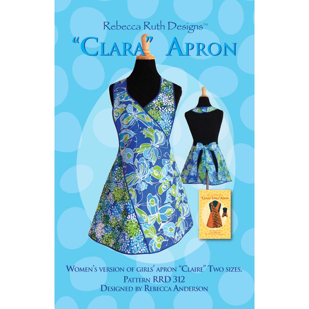 Rebecca Ruth Designs Rebecca Ruth Designs CLARA APRON RRD312 Pattern - Etsy