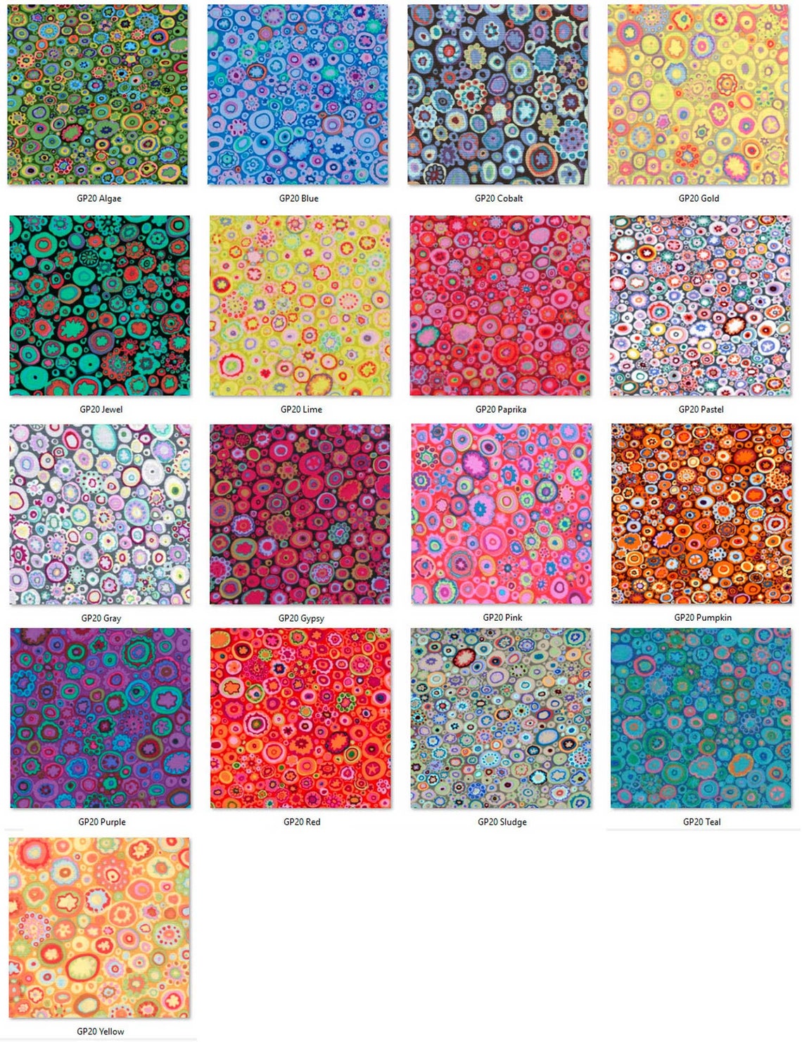 Kaffe Fassett Classic PAPERWEIGHT GP20 by the 1/2 yard Etsy