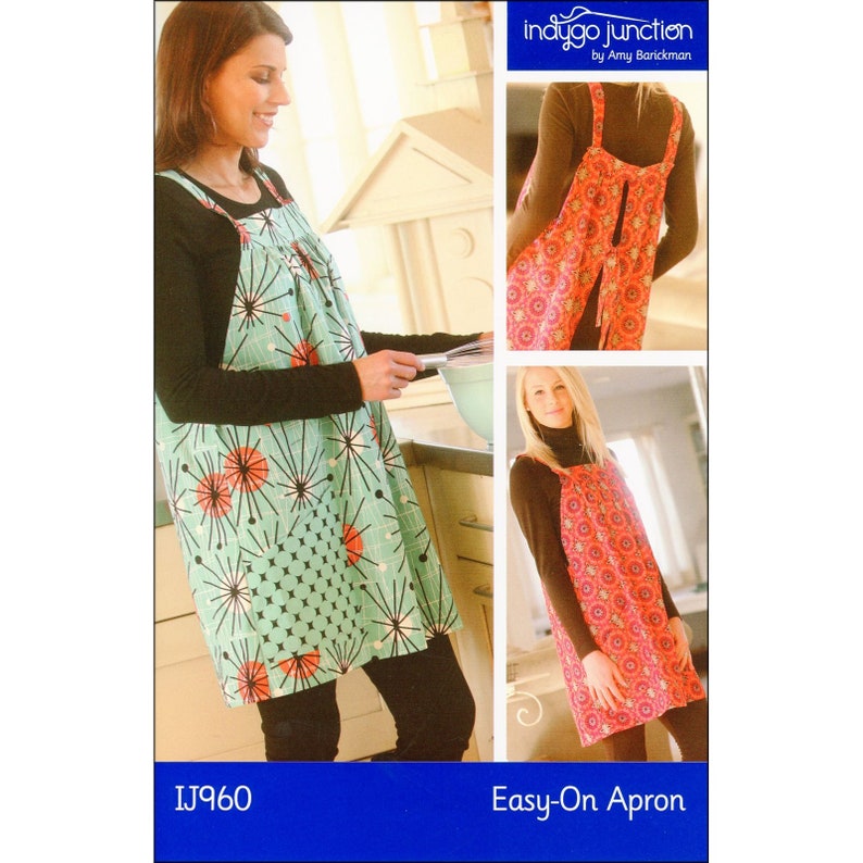 Indygo Junction EASYON Apron IJ960 Sewing Pattern Etsy