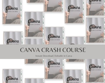 Canva Crash Course With MRR, Digital Template, Canva Pro, Digital Marketing, Resell, Canva Tutorial, Expert Tips+Tricks, Design Skills