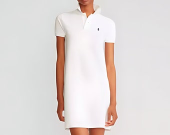 Robe polo Ralph Lauren pour femme - Tenue chic et confortable au quotidien - Cadeau idéal pour elle