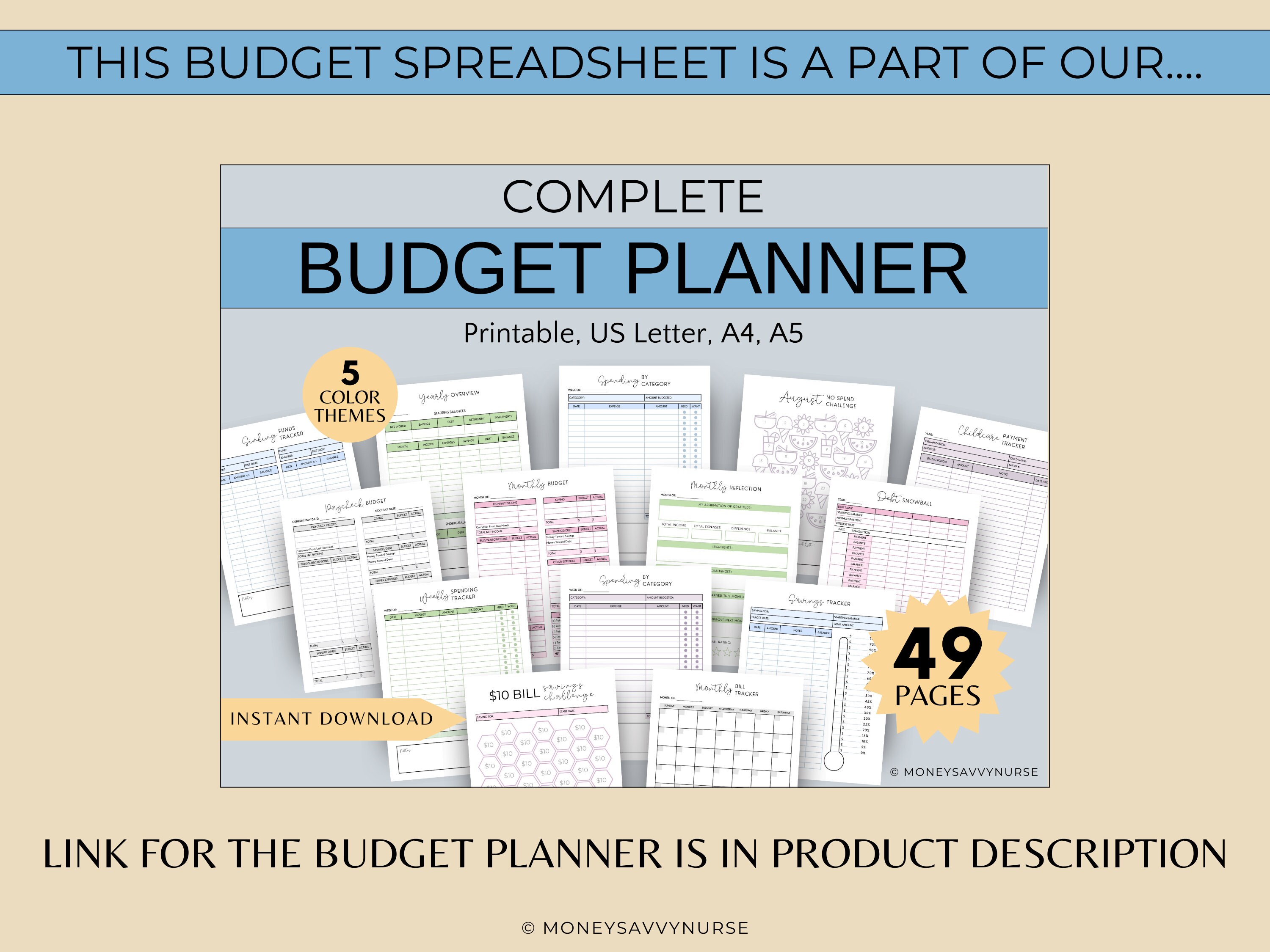 Bi Weekly Budget Template Printable, Bi Weekly Budget Sheet, Bi Weekly ...