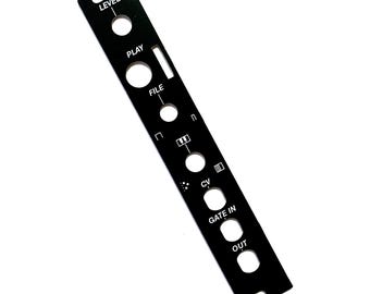 Tiptop One alternate black panel (aluminum!)