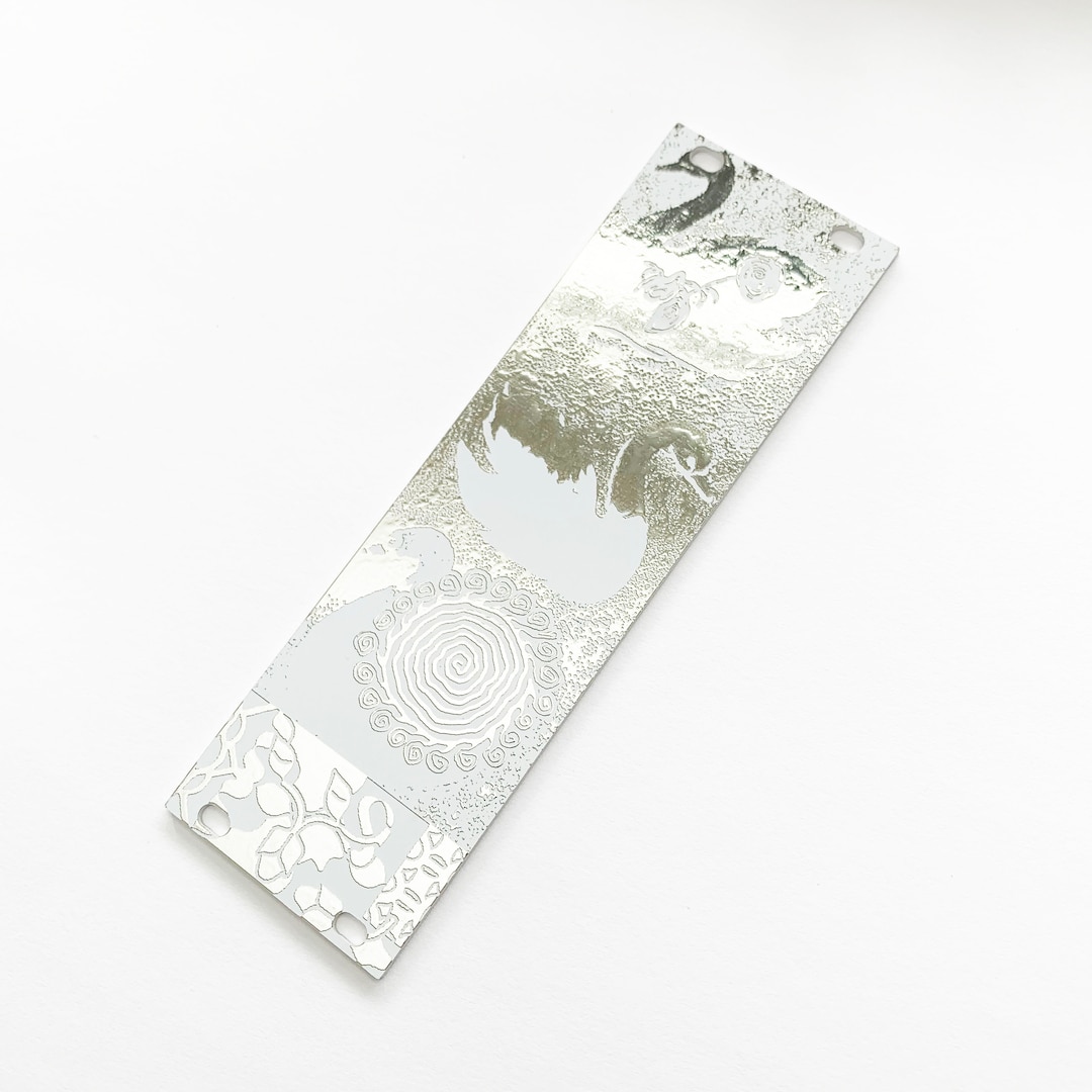 Eurorack blank panel aluminum with illustration 8hp etsy