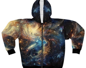 Cosmic Hoodie #3 | Custom Hoodie | ONE OF A KIND | Gift for him | Gift for Her |  Cool Hoodie | Stylish and Unique design | Graduation gift