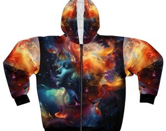 Cosmic Hoodie #5 | Custom Hoodie | ONE OF A KIND | Gift for him | Gift for Her |  Cool Hoodie | Stylish and Unique design | Graduation gift