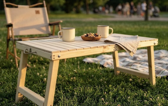 DIY Folding Picnic Table Plans: Easy-to-build Garden Table (PDF
