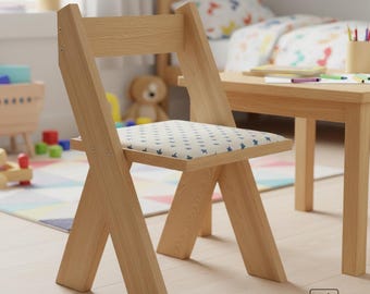 Plano de silla infantil de madera para hacer tú mismo: Proyecto de carpintería fácil (PDF)