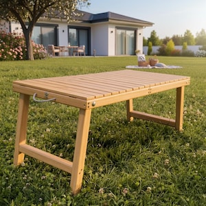 DIY Folding Picnic Table Plans: Easy-to-Build Garden Table (PDF)