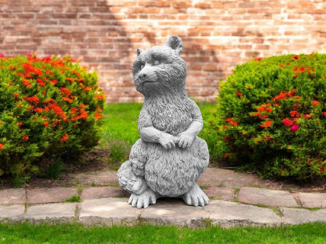Concrete Raccoon Figure 16