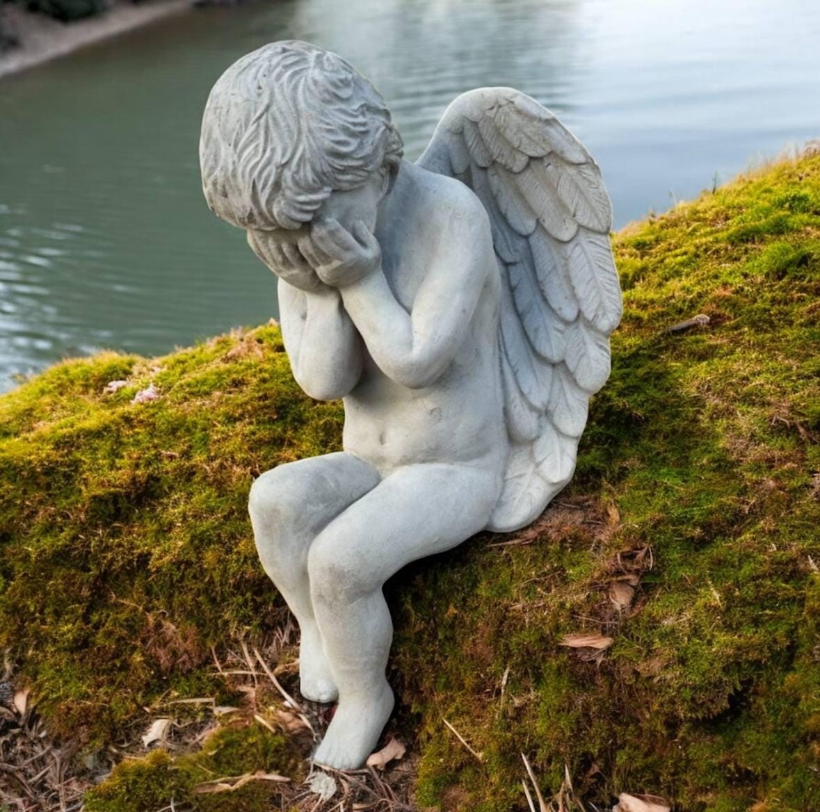 Weeping Angel Garden Statue - Etsy