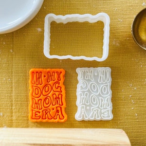 Quote - Dog Related Cookie Cutters For Dog Treats | Pastry Cutters | Cookie Stamps | Fondant Stamps | Cookie Cutters For Polymer Clay