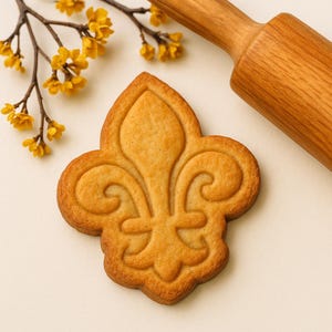 Emporte-pièce Fleur de Lys du Québec Pour Fondant, Argile, Biscuit | Format Mini À Grand | Emporte Pièces Québec | Lili Découpes