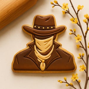 Emporte Pièce Cowboy Pour Fondant, Argile | Mini à Large | Emporte Pièce Fête Western, Country, Rodeo